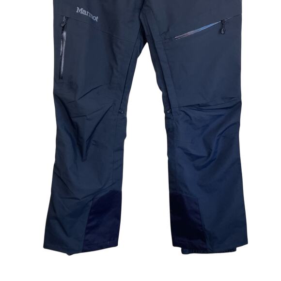Marmot Mens Sz S Layout Insulated Cargo Snow & Ski Pants Black Lightweight - Picture 4 of 16
